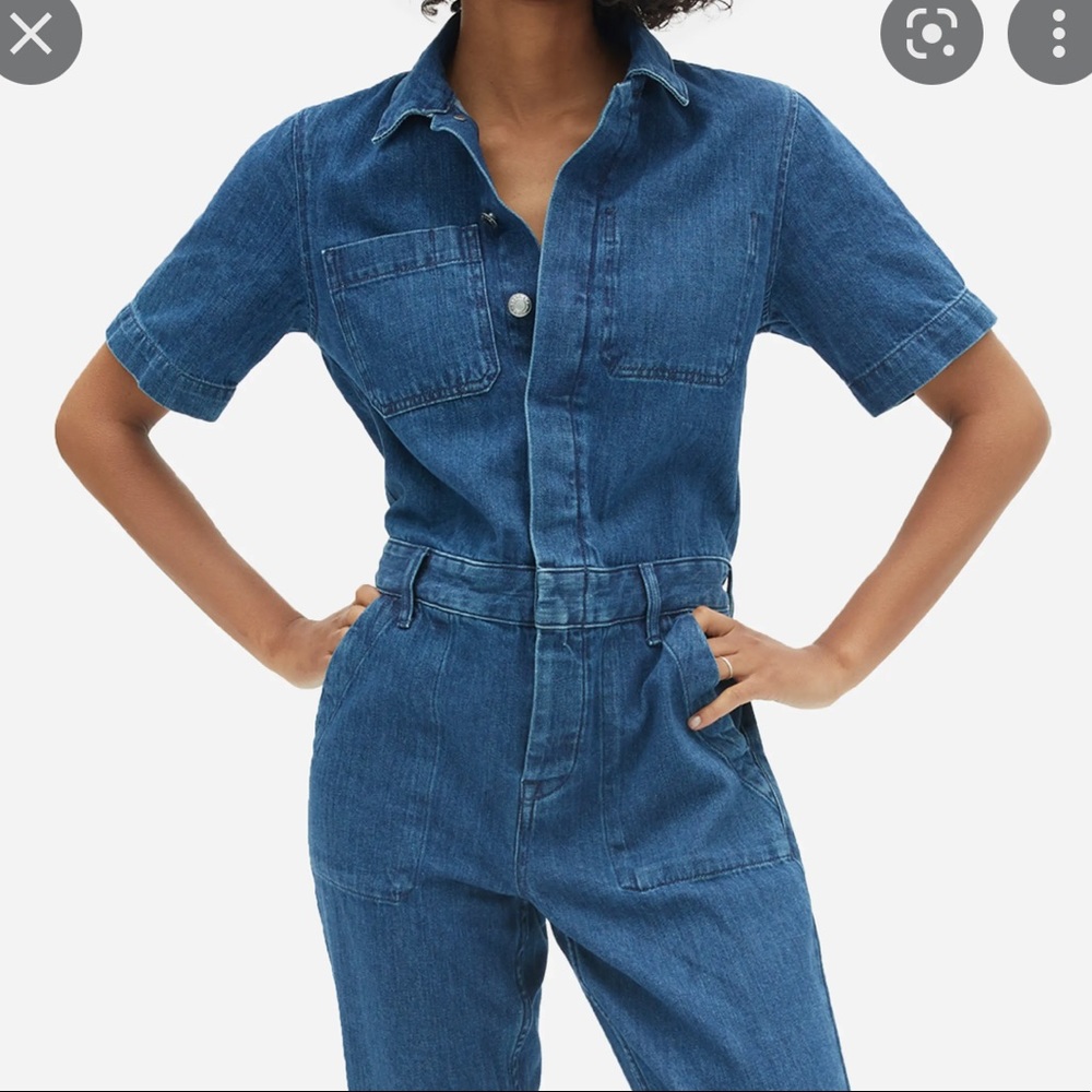 Everlane Denim Jumpsuit Small NWOT